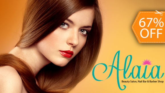 [Imagen:¡Paga $15 en lugar de $45 por Tratamiento de Hidratación + Limpieza de Puntas + Planchado o Secado + Manicure + Pedicure + Depilación de Ceja o Bozo en Alaia Salón]