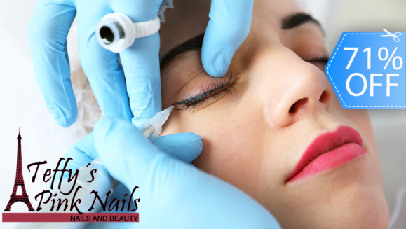 [Imagen:¡Paga Q375 en lugar de Q1,300 por Delineado Permanente de Ojos Arriba y Abajo (Negro o Color) + Facial + Manicure + Esmalte en Gel en Manos y Pies en Teffy´s Pink Nails!]