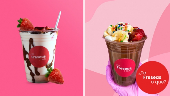 [Imagen:¡Tu Nuevo Postre Favorito! ¡Paga $10 en Lugar de $18 por 4 Vasos de 16 Oz de Fresa y Banano con Crema y Nutella + 2 Toppings Para Cada Uno a Elección!]