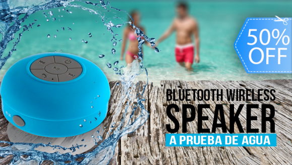 [Imagen:¡Paga Q199 en lugar de Q400 por Bocina Bluetooth Wireless a Prueba de Agua!]