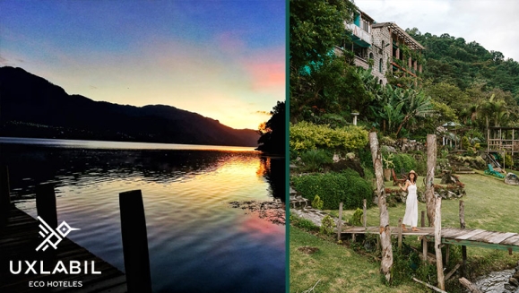 [Imagen:¡Paga Q499 en Lugar de Q1,320 por Day Pass para 2 en Hotel Uxlabil que Incluye: 2 Desayunos + 2 Almuerzos + Jacuzzi + Sauna + Uso Ilimitado de Kayaks!]