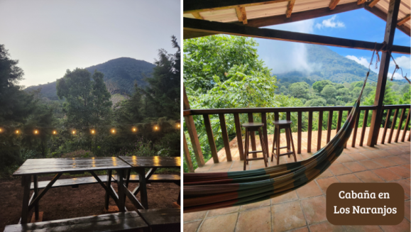 [Imagen:¡El Descanso Perfecto en Los Naranjos Sonsonate ¡Paga $75 en Lugar de $150 por Estadía de 1 Noche Para Hasta 10 Personas en Cabaña Equipada: BBQ, Cocina, Habitaciones, Baños y Más! ¡Solo 48 Cupones Disponibles!]