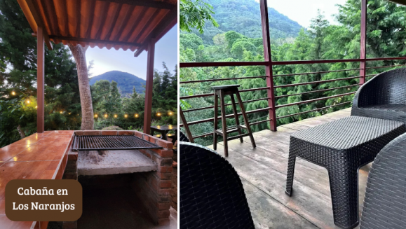[Imagen:¡El Descanso Perfecto en Los Naranjos Sonsonate ¡Paga $75 en Lugar de $150 por Estadía de 1 Noche Para Hasta 10 Personas en Cabaña Equipada: BBQ, Cocina, Habitaciones, Baños y Más! ¡Solo 48 Cupones Disponibles!]