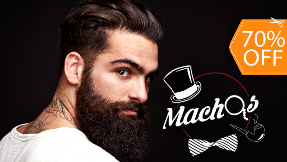 [Imagen:¡Paga $9 en lugar de $30 por Corte de Cabello + Lavado de Menta y Romero + Exfoliación Capilar de Menta para Tratar Grasa, Caspa y Caída del Cabello + Facial Express + Mascarilla de Barro o Concha Nácar en Machos!]