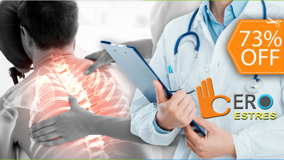[Imagen:¡Paga $15 en lugar de $55 por 2 Quiroprácticos (Ajustes Vertebrales) + 1 Sauna + 1 Masaje Reductivo + 1 Masaje Relajante en Clínica Cero Estrés!]