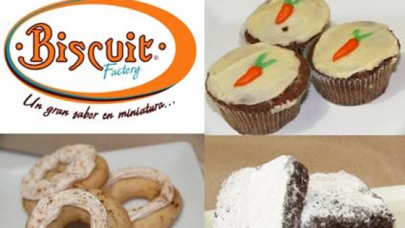 [Imagen:50% de descuento por una caja de pan dulce surtido de The Biscuit Factory ($5 por $10)!]