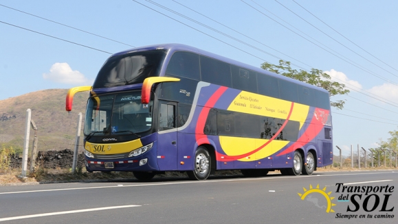 [Imagen:¡Viaja en Bus Clase Ejecutiva con Transportes del Sol! ¡Paga Q350 en Lugar de Q500 por Viaje Redondo de Guatemala - El Salvador - Guatemala!]