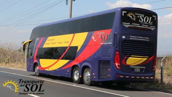 [Imagen:¡Viaja en Bus Clase Ejecutiva con Transportes del Sol! ¡Paga Q350 en Lugar de Q500 por Viaje Redondo de Guatemala - El Salvador - Guatemala!]