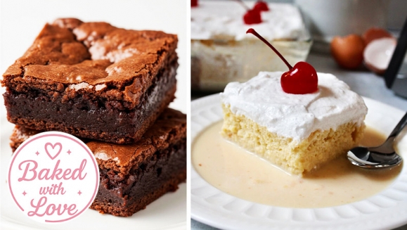 [Imagen:¡Endulza tu Día! ¡Paga $15 en Lugar de $30 por 8 Porciones de Postre de Tres Leches Tradicional o de Chocolate + 9 Porciones de Brownies Clásicos!]