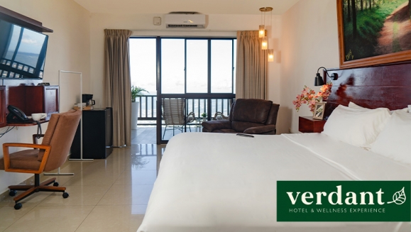 [Imagen:¡Estadía en Boquerón! ¡Paga $90 en Lugar de $247.80 por 1 Noche para 2 Personas en Verdant Hotel + 2 Desayunos a La Carta! ¡Válido de Domingo a Jueves!]