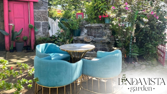 [Imagen:¡Linda Vista Garden: Desayunos para 2! ¡Paga $12 en Vez de $20.90 por 2 Desayunos Típicos que Incluyen: 2 Huevos al Gusto, 2 Chorizos de Tusa, 2 Mini Pupusas, 2 Panes de Bollo, Frijoles Refritos,  Plátanos y Queso + 2 Cafés + 2 Jugos de Naranja!]