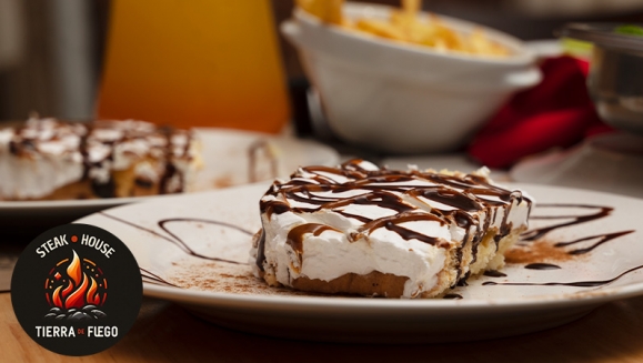 [Imagen:¡Nueva Parrillada de Carnes y Mariscos! ¡Paga Q299 en Vez de Q521 por “Maristierra" Familiar Hasta Para 4 Personas con: 1 Lb de Lomito o Puyazo + 1/2 Lb de Camarones + 1/2 Lb de Pulpo + 2 Guarniciones + Pichel de Bebida + 2 Postres!]