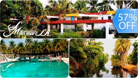 [Imagen:¡Paga Q320 en lugar de Q750 por Estadía para 2 Adultos y 2 Niños Menores de 7 Años con Desayunos y Almuerzos Buffet Incluidos en Hotel Santa María del Mar!]