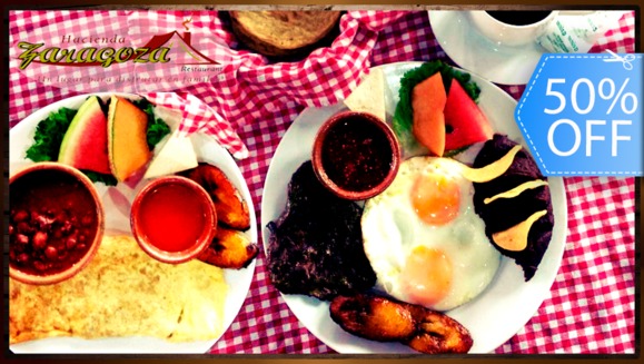 [Imagen:¡Paga Q45 en lugar de Q90 por 2 Exquisitos Desayunos a Elección en Hacienda Zaragoza!]