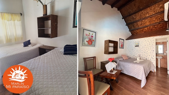 [Imagen:¡Descanso Total en Monterrico! ¡Paga Q399 en Lugar de Q900 por Estadía Hasta Para 4 Personas, Habitaciones con Aire Acondicionado, Piscina, Playa e Impuestos Incluidos!]