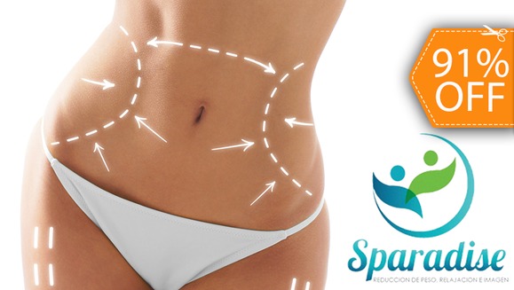 [Imagen:¡Liposucciones sin Cirugía! ¡Paga $25 en lugar de $270 por 6 Ultracavitaciones para Reducir Tallas y Celulitis en Sparadise!]