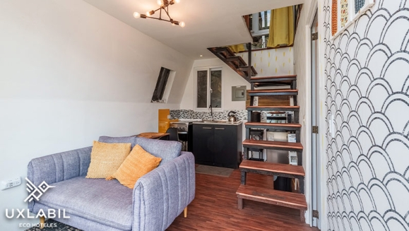 [Imagen:¡Paga Q750 en Lugar de Q1,290 por Estadía de 3 Días y 2 Noches para 2 Adultos en Cabaña Equipada Frente al Lago de Atitlán, Incluye: 4 Desayunos + Uso de Kayaks + 1 Hora de Sauna +  Impuestos Incluidos + Parqueo!]