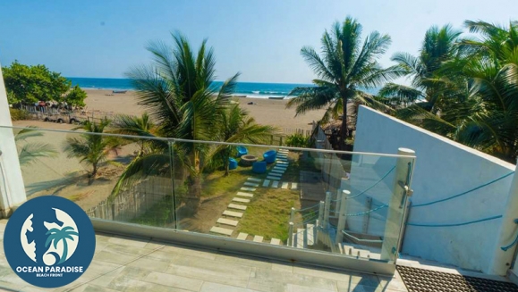 [Imagen:¡Plan Playero en Pareja! ¡Paga $107 en Lugar de $179 por Estadía Para 2 Personas en Ocean Paradise, Playa Barra de Santiago, Ahuachapán! ¡Solo 18 Cupones Disponibles!]