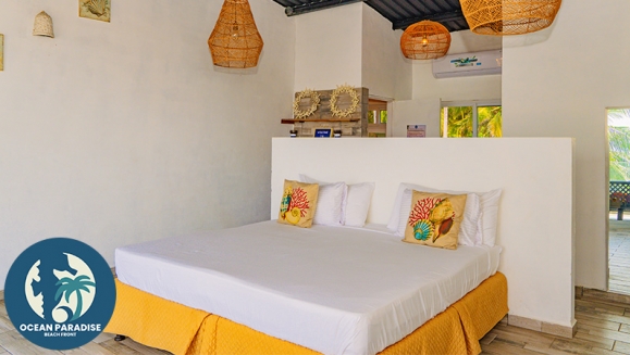 [Imagen:¡Plan Playero en Pareja! ¡Paga $107 en Lugar de $179 por Estadía Para 2 Personas en Ocean Paradise, Playa Barra de Santiago, Ahuachapán! ¡Solo 18 Cupones Disponibles!]