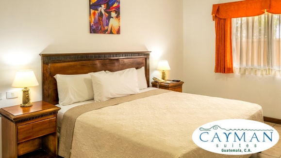 [Imagen:¡FLASH SALE Fin de Semana en Cayman Suites Monterrico! ¡Paga Q979 en Vez de Q1,325 por Estadía Para 2 Adultos y Hasta 2 Niños + 2 Desayunos + Uso de Instalaciones + Impuestos! ¡Solo 10 Habitaciones Disponibles!]