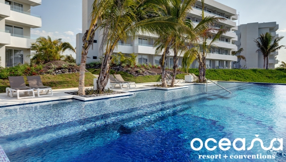 [Imagen:¡Nueva TORRE FAMILIAR de Oceana Resort con TODO INCLUIDO! ¡Paga Q2,465 en Lugar de Q3,520 por Exclusiva de Estadía para 2 Adultos y 2 Niños en Habitación Familiar! ¡Solo 40 Cupones Disponibles!]