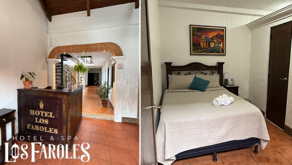 [Imagen:¡La Escapada que Merecen Está Aquí! ¡Paga Q499 en Lugar de Q850 por Estadía en Antigua Guatemala para 2 Personas: Habitación Doble + 2 Desayunos!]