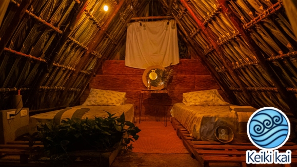 [Imagen:¡Escapada Perfecta a la Playa! ¡Paga Q365 en Lugar de Q850 por 1 Noche para 2 Personas en Cabaña Tipo Hawaii con Baño Privado o Habitaciones Dobles con Baño Privado + Snacks de Desayuno + Uso de Instalaciones: Piscina, Hamacas y Más!]