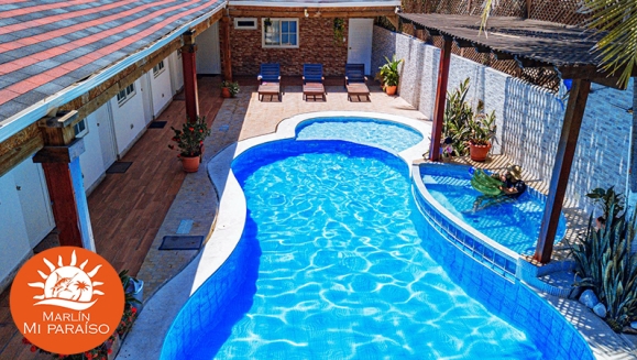 [Imagen:¡Descanso Total en Monterrico! ¡Paga Q399 en Lugar de Q900 por Estadía Hasta Para 4 Personas, Habitaciones con Aire Acondicionado, Piscina, Playa e Impuestos Incluidos!]