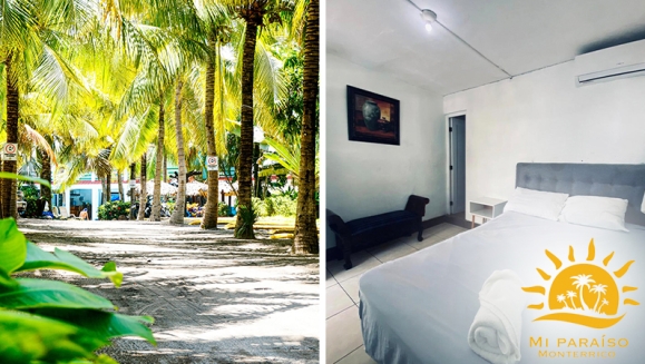 [Imagen:¡Paga Q360 en Lugar de Q600 por Estadía de 1 Noche Para 2 Personas en Monterrico: Habitación con A/C, Cama, Baño Privado y Amenidades + Ingreso a Todas las Instalaciones: Áreas Verdes y de Descanso, Piscinas, Playa y Más!]