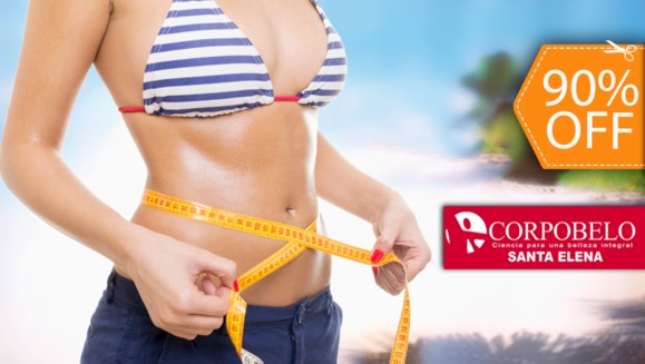 [Imagen:¡Paga $31 en lugar de $325 por 28 Tratamientos Reductivos, Tonificadores y Moldeadores en Corpobelo Santa Elena!]