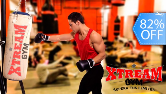 [Imagen:¡Paga Q299 en vez de Q1,625 por 1 Mes de Entrenamiento PERSONALIZADO de Boxeo y Fitness para Desarrollo Muscular y Pérdida de Peso + Consulta con Nutricionista + Evaluación y Plan Nutricional + Fisioterapia y más en Xtream Gym!]