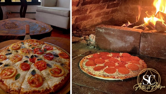 [Imagen:¡Paga Q240 en Lugar de Q399 por 2 Pizzas a Elección Entre Hawaiana, Peperoni, Vegetariana o Margarita + Porción de Pechuguitas Empanizadas + Pichel de Gaseosa o Bebida Natural + 4 Helados de Vainilla con Syrup de Chocolate!]