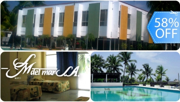 [Imagen:¡Paga Q199 en lugar de Q475 por Estadía para 2 Adultos y 2 Niños en Habitación Doble o Triple con Impuestos Incluidos en Hotel Santa María del Mar!]