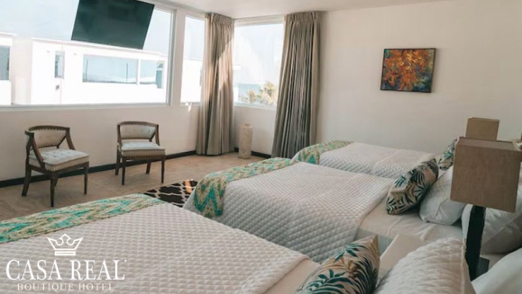 [Imagen:¡Deja la Rutina Atrás en Casa Real Boutique, Monterrico! ¡Paga Q850 en Lugar de Q1,500 por Estadía en Habitación Triple Para Hasta 6 Personas + Playa Privada + Piscina y Más!]