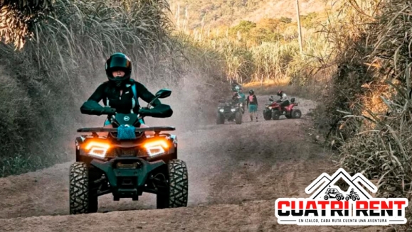 [Imagen:¡3 Horas de Aventura Extrema en Izalco para 4 Personas! ¡Paga $120 en Lugar de $360 por Experiencia Extrema, Incluye: 4 Cuatrimotos!]