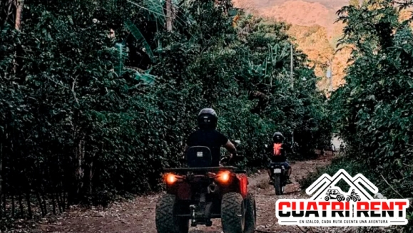 [Imagen:¡3 Horas de Aventura Extrema en Izalco para 4 Personas! ¡Paga $120 en Lugar de $360 por Experiencia Extrema, Incluye: 4 Cuatrimotos!]