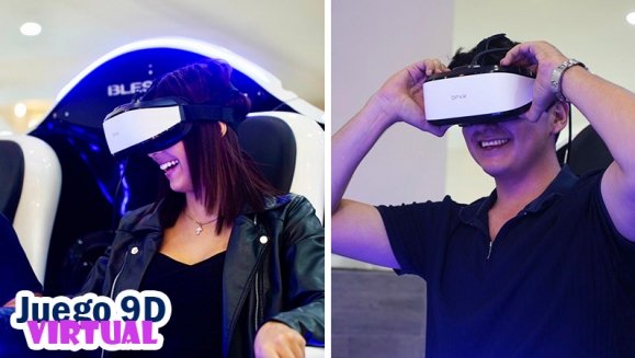 [Imagen:¡Diversión Garantizada Para  Ti o Para Tus Hijos! ¡Paga Q50 en Lugar de Q100 y Disfruta de 4 Juegos Virtuales a Elección en Silla VR 9D!]