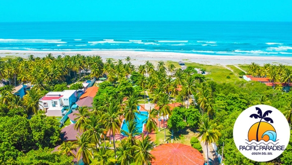 [Imagen:¡Un Paraíso Tropical Te Espera! ¡Paga $72 en Lugar de $103 por Estadía Para 2 Adultos en Pacific Paradise, Costa del Sol + 2 Desayunos + Hospedaje Gratis Para 2 Niños de 0 a 7 Años!]