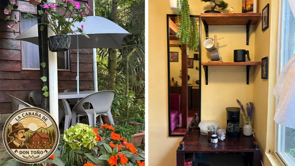 [Imagen:¡Escápate a Disfrutar de la Naturaleza! ¡Paga $78 en Lugar de $130 por Estadía de 1 Noche Hasta Para 5 Personas en Cabaña Totalmente Equipada en Los Naranjos, Juayúa!]