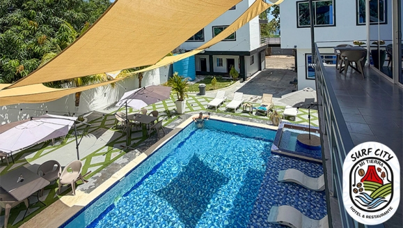[Imagen:¡Flash Sale en Surf City, La Libertad para Escaparte en Pareja! ¡Paga $61 en Lugar de $103 por Estadía de 1 Noche Hasta Para 2 + 2 Desayunos Típicos! ¡Solo 33 Cupones Disponibles!]