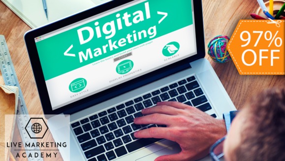 [Imagen:¡Paga $11 en lugar de $395 por Curso en Línea en Directo de Marketing Digital + Diploma de Acreditación con Live Marketing Academy!]