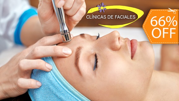 [Imagen:¡Paga $17 en lugar de $50 por Paquete Facial de 2 Sesiones que Incluye: Microdermoabrasión + Limpieza Facial + Mascarilla + Exfoliación + Extracción de Puntos + Vaporización + Tonificación en Clínica de Faciales!]