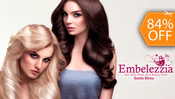 [Imagen:¡Festival de Mechas y Color! ¡Paga $19 en vez de $119 y Elige entre Tinte Completo, Mechas Californeanas, Tradicionales u Ombré + Ampolleta de Argán + Tratamiento de Botox Capilar + Corte de Puntas + Planchado en Embelezzia Beauty Salón!]