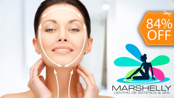 [Imagen:¡Paga $69 en vez de $430 por Paquete Facial de Rejuvenecimiento con: 1 Infusión de Ácido Hialurónico Tópico en Escote, Cuello y Rostro + 2 Inyectables de Ácido Hialurónico en Ojos, Frente o Mejillas + Facial de Rejuvenecimiento E-light en Marshelly!]