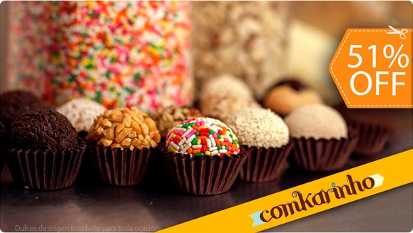 [Imagen:¡Paga $11 en lugar de $22.50 por una Caja de 25 Unidades de Deliciosos Dulces Brasileños: Brigadeiros!]