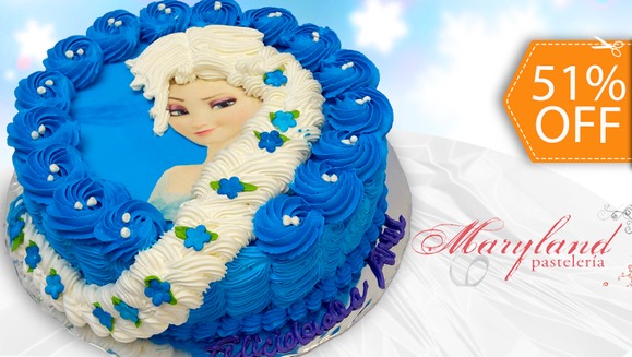 [Imagen:¡Paga $22 en lugar de $44.95 por Pastel Redondo de 40 Porciones con Relleno Premium + Decoración con Fotografía o Imagen Impresa en Papel de Arroz!]