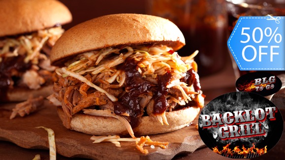 [Imagen:¡Paga Q50 en lugar de Q100 por 2 Sandwiches Premium a Elección entre Pulled Pork o Pulled Chicken + Complemento a Elección entre Cole Slaw (Ensalada de Repollo) o Ensalada de Papa!]