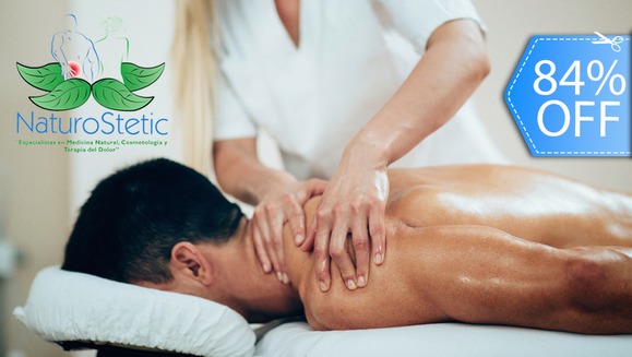 [Imagen:¡Paga Q95 en vez de Q600 por Masaje Quiropráctico Profundo que Incluye: Masaje Relajante + Corrección de Vertebras + Ozonoterapia + Vibroterapia + Exfoliación + Ventosas + Luz Infrarroja!]