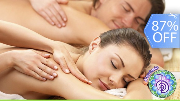 [Imagen:¡Paga Q99 en lugar de Q749 por Terapia Relajante Shiatsu + Reflexología en Pies y Manos + Terapia Cráneo-Facial + Alineación de Vertebras + Terapia de Calor + Vibroterapia + Desintoxicación Iónica + Musicoterapia + Aromaterapia y Más!]