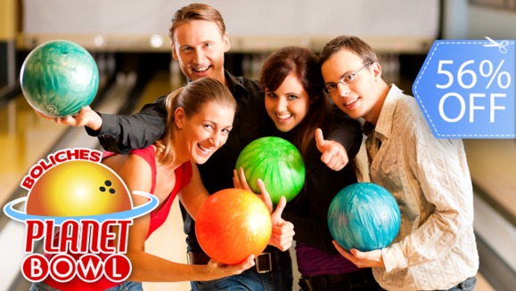 [Imagen:¡Paga Q62 en vez de Q140 por 1 Hora de Boliche hasta para 5 personas!]